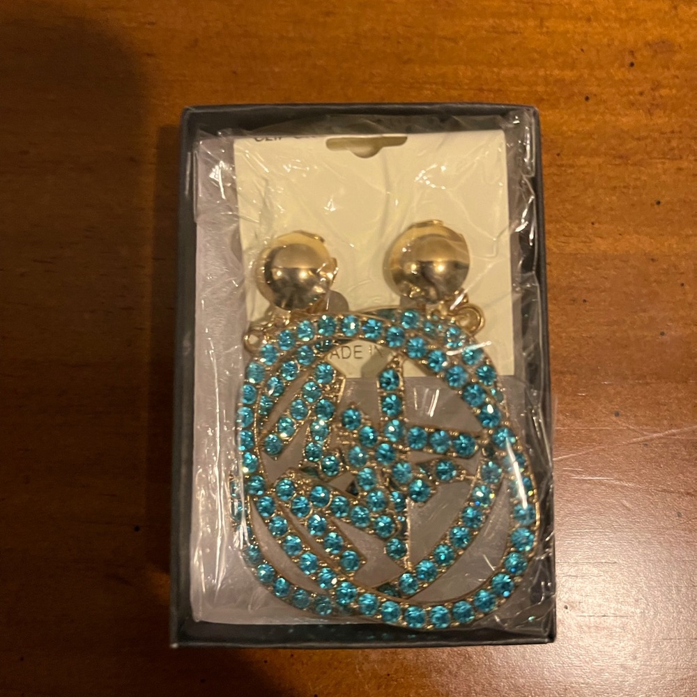 MK CLIP ON EARRINGS